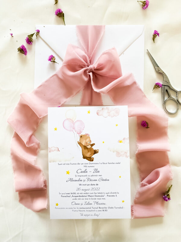 invitatie botez fata