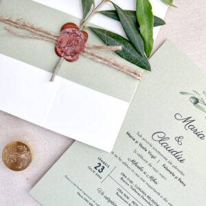 invitatie nunta olive