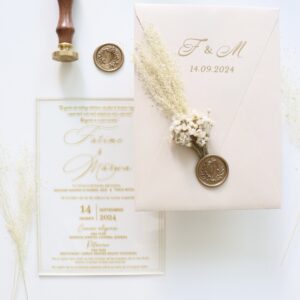 invitatie pexiglass